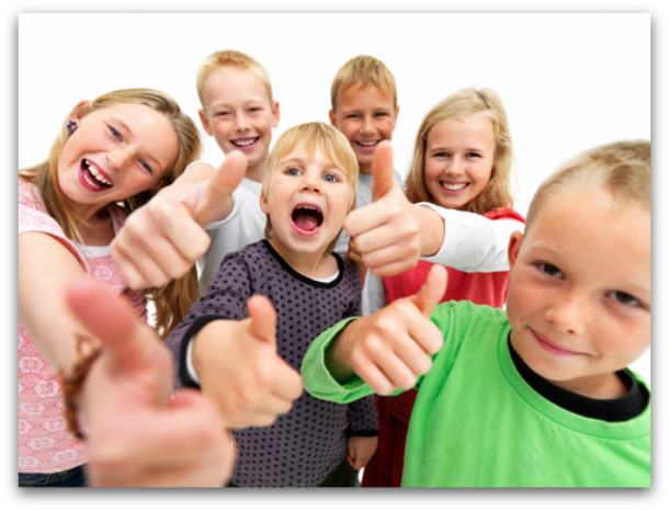 Excited kids Excited kids