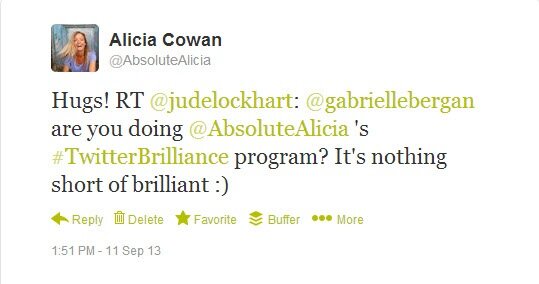 Twitter Brilliance tweet review