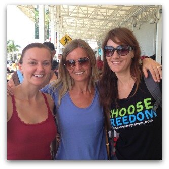 Natalie McNeil, Alicia Cowan, Natalie Sisson WE Mastermind 2013